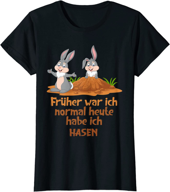Süßes Hasen Kaninchen Mädchen Frauen Geschenk T-Shirt