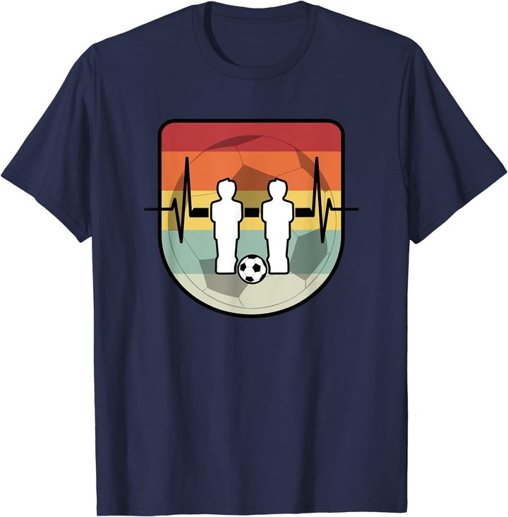Tischkicker Tischfußball Foosball Vintage T-Shirt