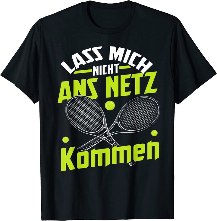 Tennisspieler Tshirt Tennis Tennisschläger Herren T-Shirt