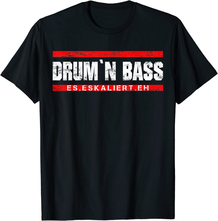 Drum And Bass Musik DnB Rave Drum & Bass T-Shirt