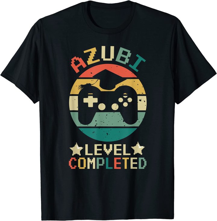 Azubi Ausbildung Abschluss Gamer Auszubildender Geschenk T-Shirt