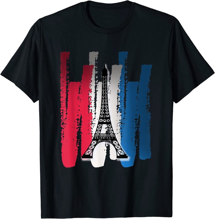 Paris Eiffelturm Frankreich Eiffel Tower Tee Geschenk T-Shirt