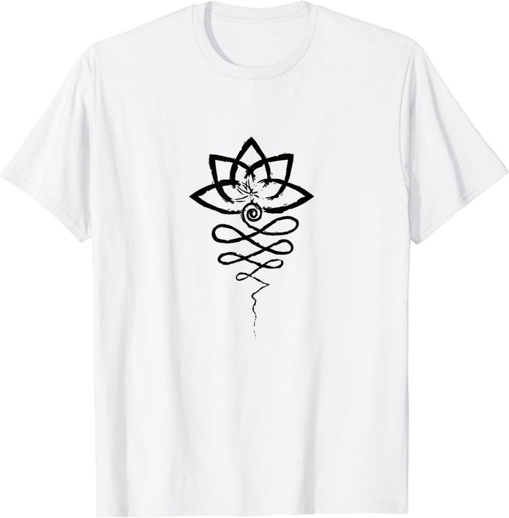 Spirituelles Symbol Unalome T-Shirt