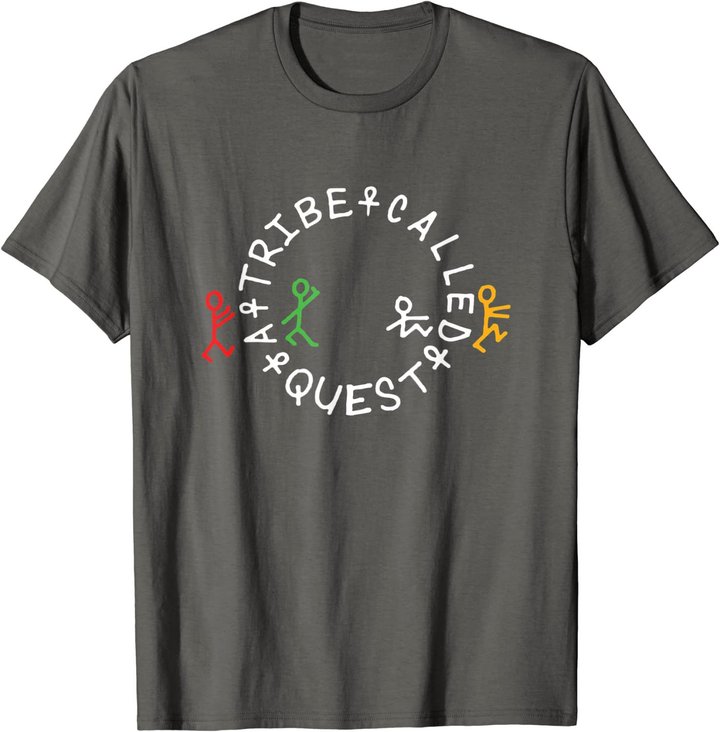 A Tribe Called Quest Official Circle Logo Grey T-Shirt