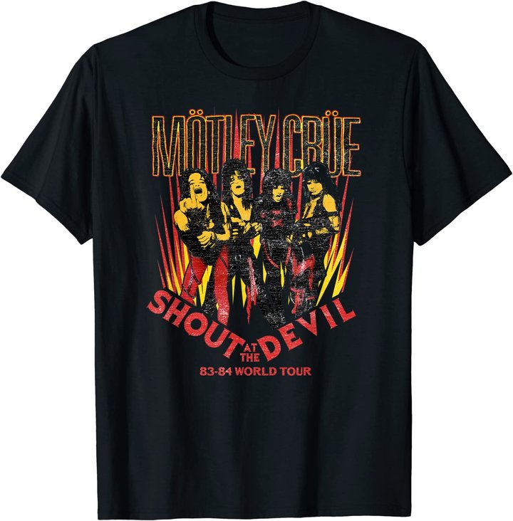 Mötley Crüe - Shout At The Devil Tour 83 T-Shirt