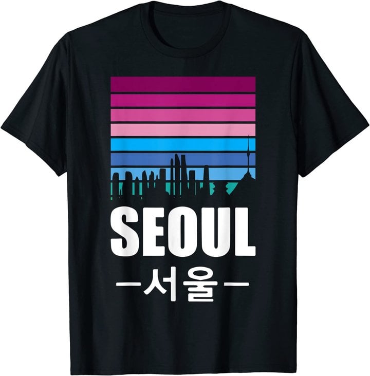 Seoul Süd-Korea Kpop Hauptstadt Koreanisch K-POP T-Shirt