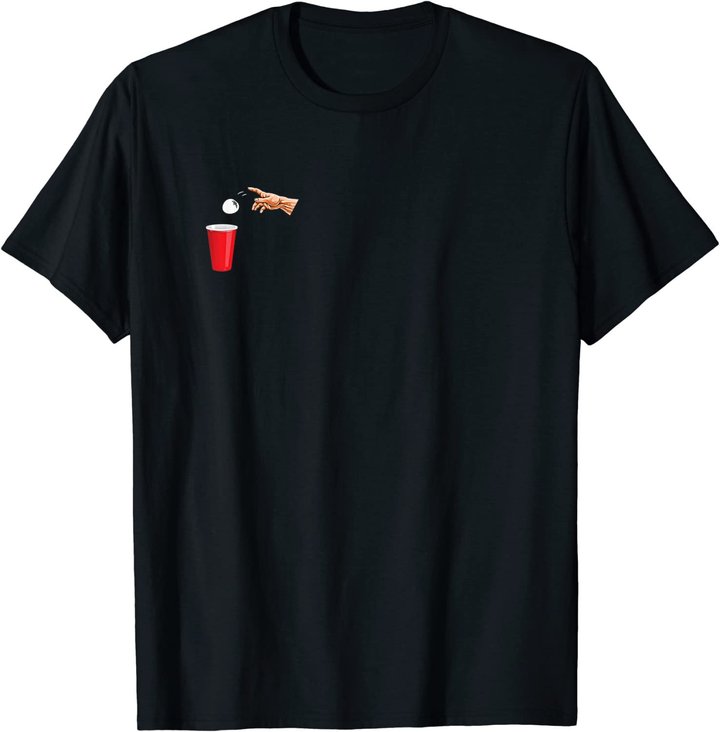 beer pong Trinkspiel beerpong Trinkspruch bier pong Geschenk T-Shirt