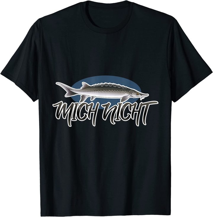 Stör mich nicht Fisch Angler lustiges Geschenk T-Shirt