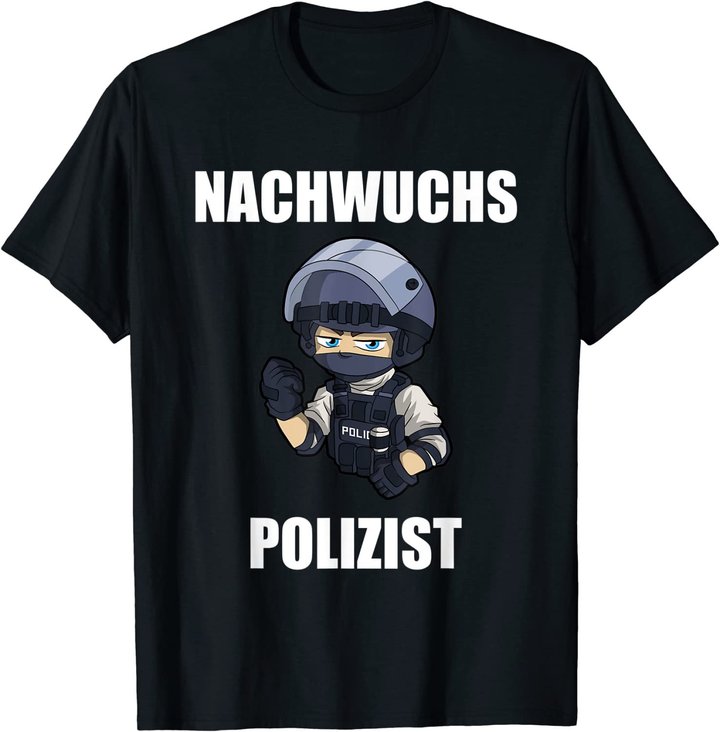 Nachwuchs Polizist Polizistin Polizei T-Shirt
