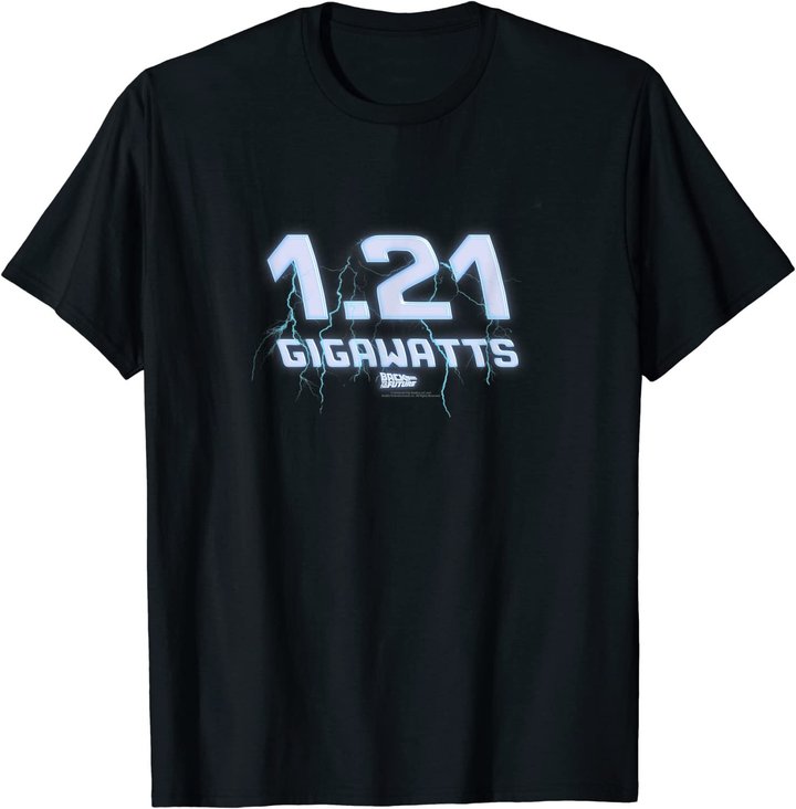 Back To The Future 1.21 Gigawatts T-Shirt