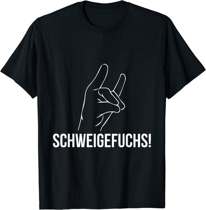 Schweigefuchs Lehrer Lehrerin Schule Beruf Geschenk T-Shirt