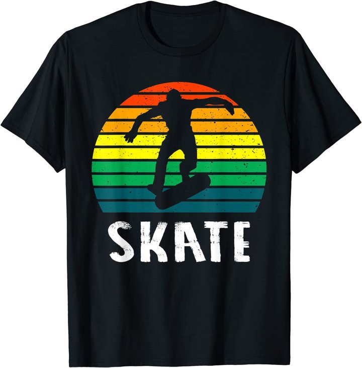 Skateboard Geschenk Vintage T-Shirt