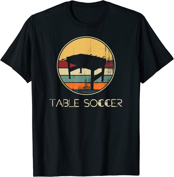 Tischfußball Kicker Sport Retro T-Shirt