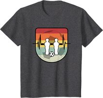 Tischkicker Tischfußball Foosball Vintage T-Shirt