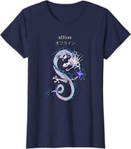 Dragon Streetwear E-Girl aesthetic edgy Vaporwave E-Boy 90s T-Shirt
