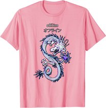 Dragon Streetwear E-Girl aesthetic edgy Vaporwave E-Boy 90s T-Shirt