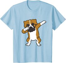 Dabbing Box Hund Kinder Boxer Hunde T-Shirt