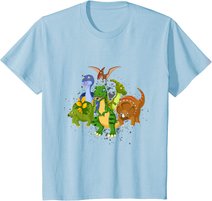 Arten von Dinosauriern Reptilien Dino Kinder Tyrannosaurus T-Shirt