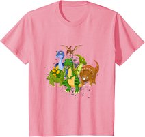 Arten von Dinosauriern Reptilien Dino Kinder Tyrannosaurus T-Shirt