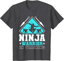 Ninja In Training Warrior Style Ninja Warrior Geschenk T-Shirt