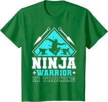 Ninja In Training Warrior Style Ninja Warrior Geschenk T-Shirt