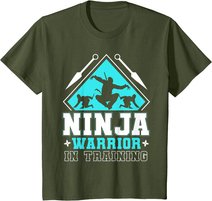 Ninja In Training Warrior Style Ninja Warrior Geschenk T-Shirt