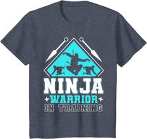 Ninja In Training Warrior Style Ninja Warrior Geschenk T-Shirt