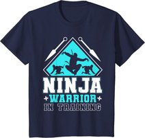 Ninja In Training Warrior Style Ninja Warrior Geschenk T-Shirt