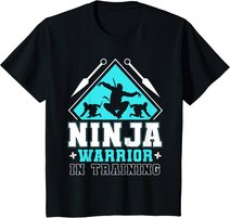 Ninja In Training Warrior Style Ninja Warrior Geschenk T-Shirt
