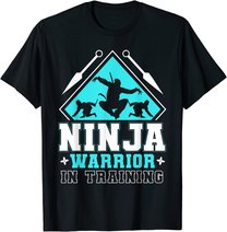 Ninja In Training Warrior Style Ninja Warrior Geschenk T-Shirt