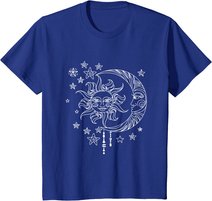 Sonne Mond Sterne Traumfänger T-Shirt