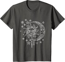 Sonne Mond Sterne Traumfänger T-Shirt