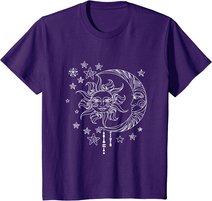 Sonne Mond Sterne Traumfänger T-Shirt