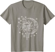 Sonne Mond Sterne Traumfänger T-Shirt