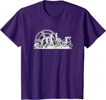 Evolution Downhill Mountain Bike MTB Mountain Biking T-Shirt