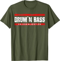 Drum And Bass Musik DnB Rave Drum & Bass T-Shirt