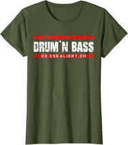 Drum And Bass Musik DnB Rave Drum & Bass T-Shirt