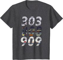 DJ Controller 303 808 909 Techno Rave Musik Synthesizer T-Shirt