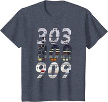 DJ Controller 303 808 909 Techno Rave Musik Synthesizer T-Shirt