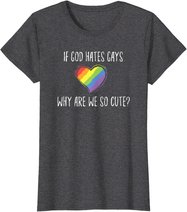 LGBT Regenbogen Herz Lesbisch Gay Homosexuell Pride Monat T-Shirt