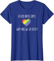 LGBT Regenbogen Herz Lesbisch Gay Homosexuell Pride Monat T-Shirt