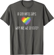 LGBT Regenbogen Herz Lesbisch Gay Homosexuell Pride Monat T-Shirt
