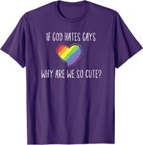 LGBT Regenbogen Herz Lesbisch Gay Homosexuell Pride Monat T-Shirt