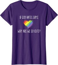 LGBT Regenbogen Herz Lesbisch Gay Homosexuell Pride Monat T-Shirt