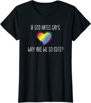 LGBT Regenbogen Herz Lesbisch Gay Homosexuell Pride Monat T-Shirt