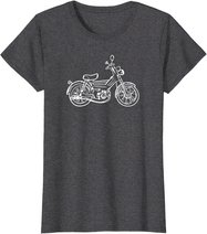 Motorroller Mofa Moped Puch Maxi Roller Geschenk T-Shirt