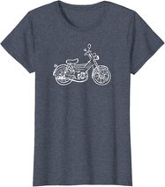 Motorroller Mofa Moped Puch Maxi Roller Geschenk T-Shirt