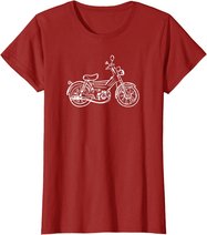 Motorroller Mofa Moped Puch Maxi Roller Geschenk T-Shirt