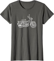 Motorroller Mofa Moped Puch Maxi Roller Geschenk T-Shirt