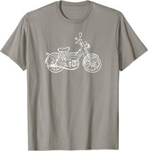 Motorroller Mofa Moped Puch Maxi Roller Geschenk T-Shirt